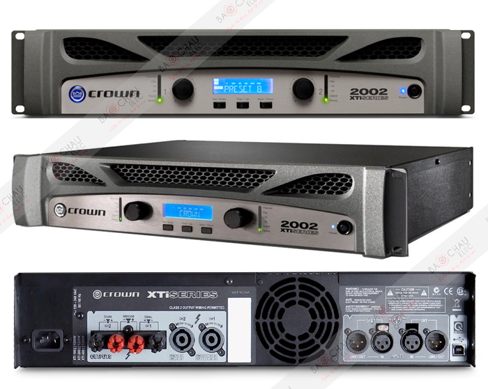 Cục đẩy công suất Crown XTi2002 chi tiết Cục đẩy công suất Crown XTi2002 chi tiết