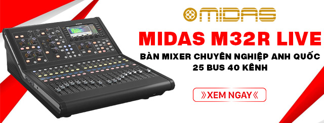 Bàn mixer Midas M32R Live
