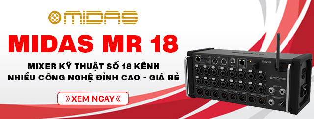 Bàn mixer Midas MR18