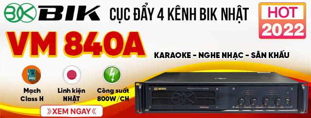 Cục đẩy 4 kênh vm 840a