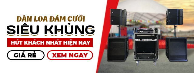 Loa đám cưới siêu khủng