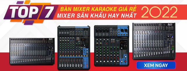 TOP bàn mixer karaoke giá rẻ - Bàn mixer Allen Heath