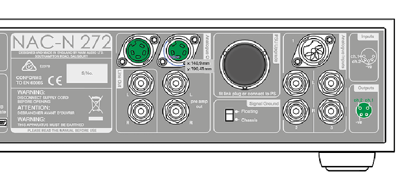 pre amply naim nac-n 272