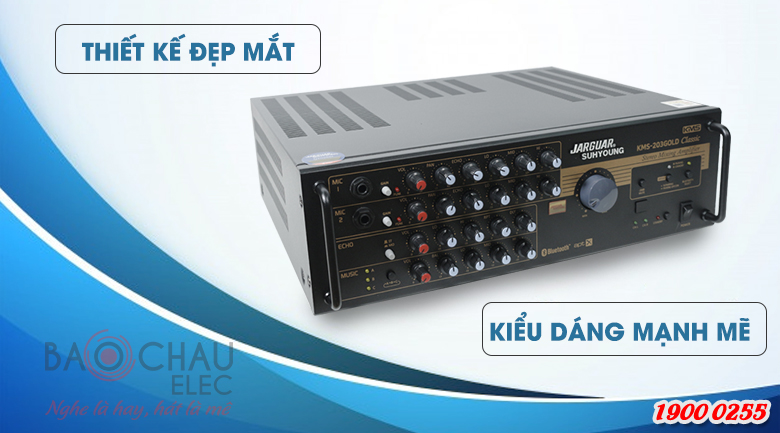 Amply karaoke giữ nhiệm vụ xử lý và khuếch đại tín hiệu