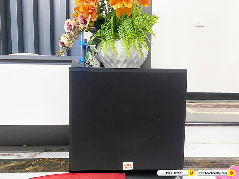 Lắp đặt dàn karaoke trị giá hơn 30 triệu cho anh Cương tại Bắc Giang (BIK BSP 412II, BKSound DKA 6500, BKSound SW715) 
