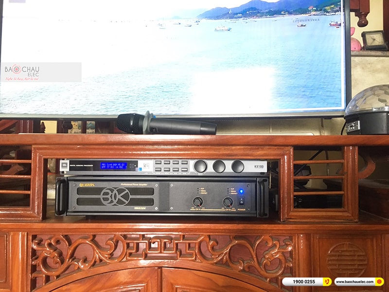 Lắp đặt dàn karaoke trị giá hơn 50 triệu cho anh Phương tại Bắc Giang (JBL CV1270, BIK VM620A, JBL KX180A, JBL VM200) 