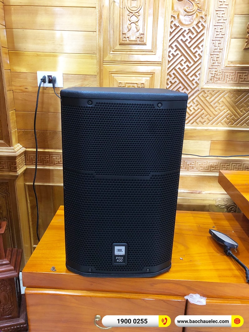 Lắp đặt dàn karaoke trị giá hơn 90 triệu cho anh Vượng tại Bắc Giang (JBL PRX 412M, BPA-6200, BPR-5600, JBL CV18S, BJ-U600) 