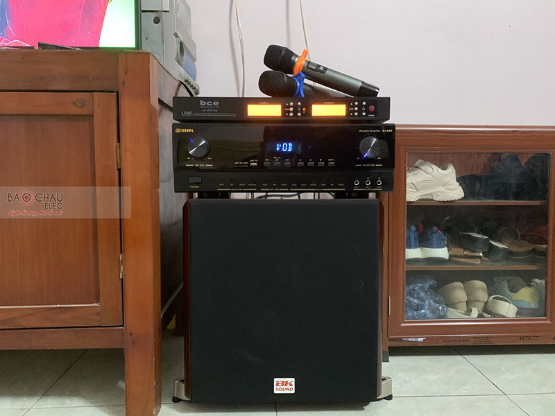 Lắp đặt dàn karaoke anh Sáng tại Bắc Giang (BSP410, BJ-S968, VM640A, VM420A, BPR8500, BJ-U550…)