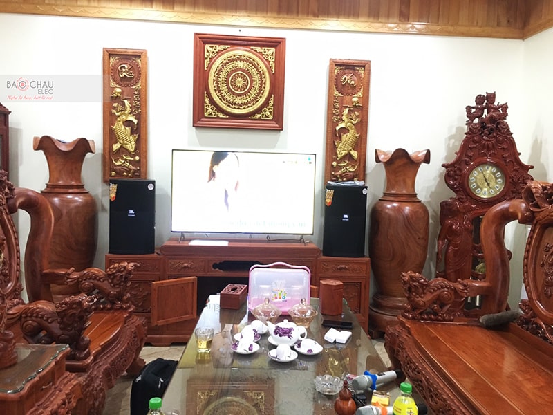 Lắp đặt dàn karaoke gia đình anh Thuật tại Bắc Giang