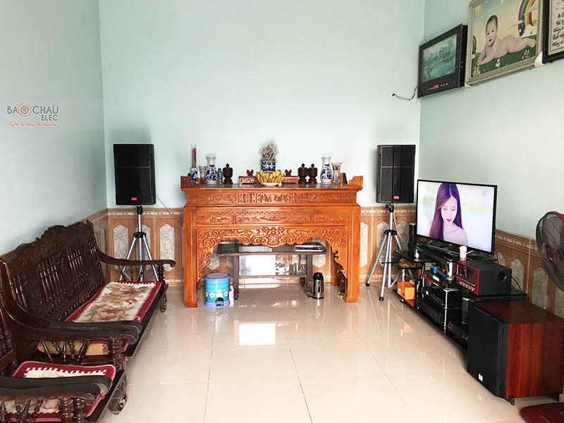 Lắp đặt dàn karaoke gia đình anh Vĩnh tại Bắc Giang