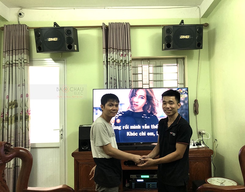 Dàn karaoke gia đình anh Phan ở Tiên Du h6