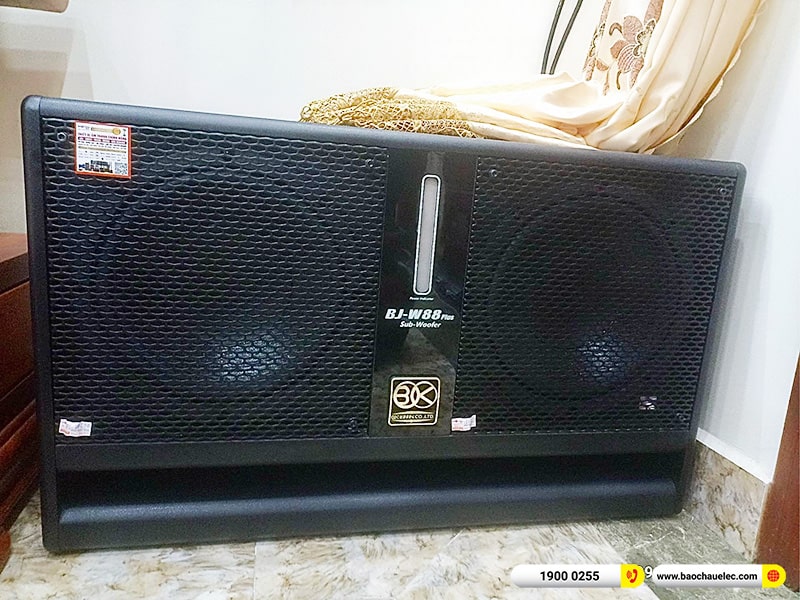Lắp đặt dàn karaoke RCF hơn 113tr cho anh Đạt tại Bắc Ninh (RCF CMAX 3112 MK2, TD8004, J602, K9900II Luxury, W88Plus,…) 