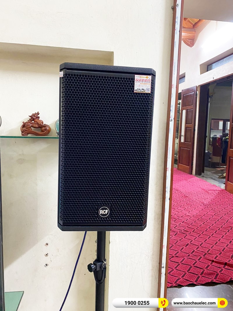 Lắp đặt dàn karaoke trị giá hơn 40 triệu cho anh Hùng tại Bắc Ninh (RCF X-MAX 10, VM420A, X5 Plus, U900 Plus X) 