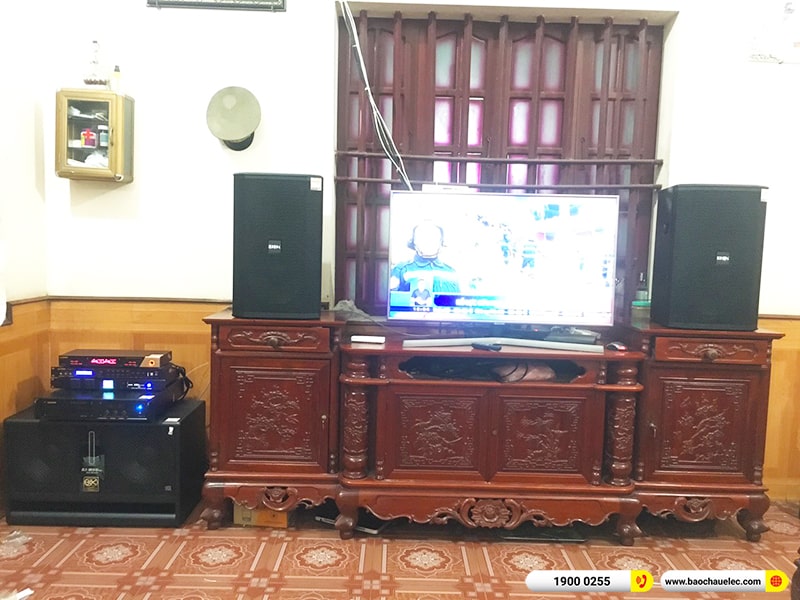 Lắp đặt dàn karaoke trị giá hơn 50 triệu cho anh Khương tại Bắc Ninh (BIK BSP 412II, VM830A, BPR-8500, BJ-W66 Plus, BJ-U600,…) 