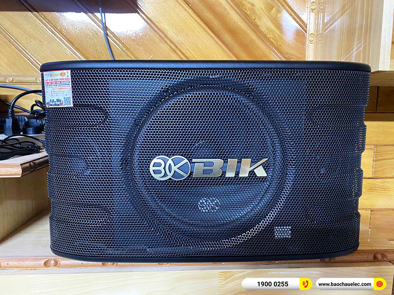 Lắp đặt dàn karaoke trị giá khoảng 20 triệu cho anh Lâm tại Bắc Ninh (BIK BJ-S668, BIK VM420A, BKSound X5 Plus, BJ-U100) 
