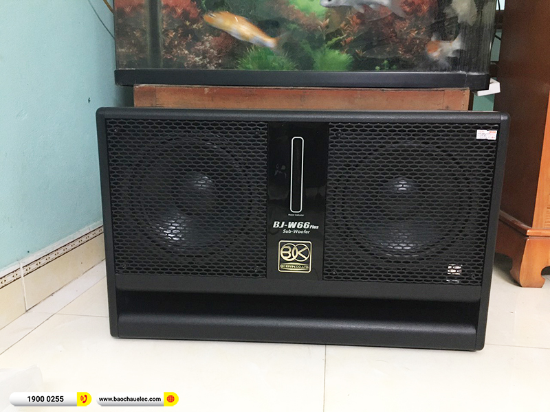 Lắp đặt dàn karaoke trị giá khoảng 60 triệu cho anh Lĩnh tại Bắc Ninh (JBL MTS12, VM830A, BPR-8500, BJ-W66 Plus, BIK BJ-U600) 