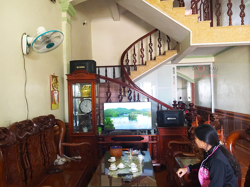 Lắp đặt dàn karaoke gia đình anh Tuấn tại Yên Phong – Bắc Ninh