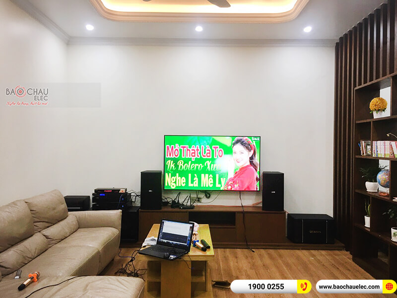 Lắp đặt dàn karaoke chị Hà tại Bắc Ninh