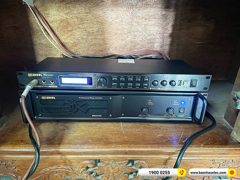 Lắp đặt dàn karaoke trị giá hơn 30 triệu cho anh Minh tại Đồng Nai (Denon DP-R312, VM620A, BPR-8500) 