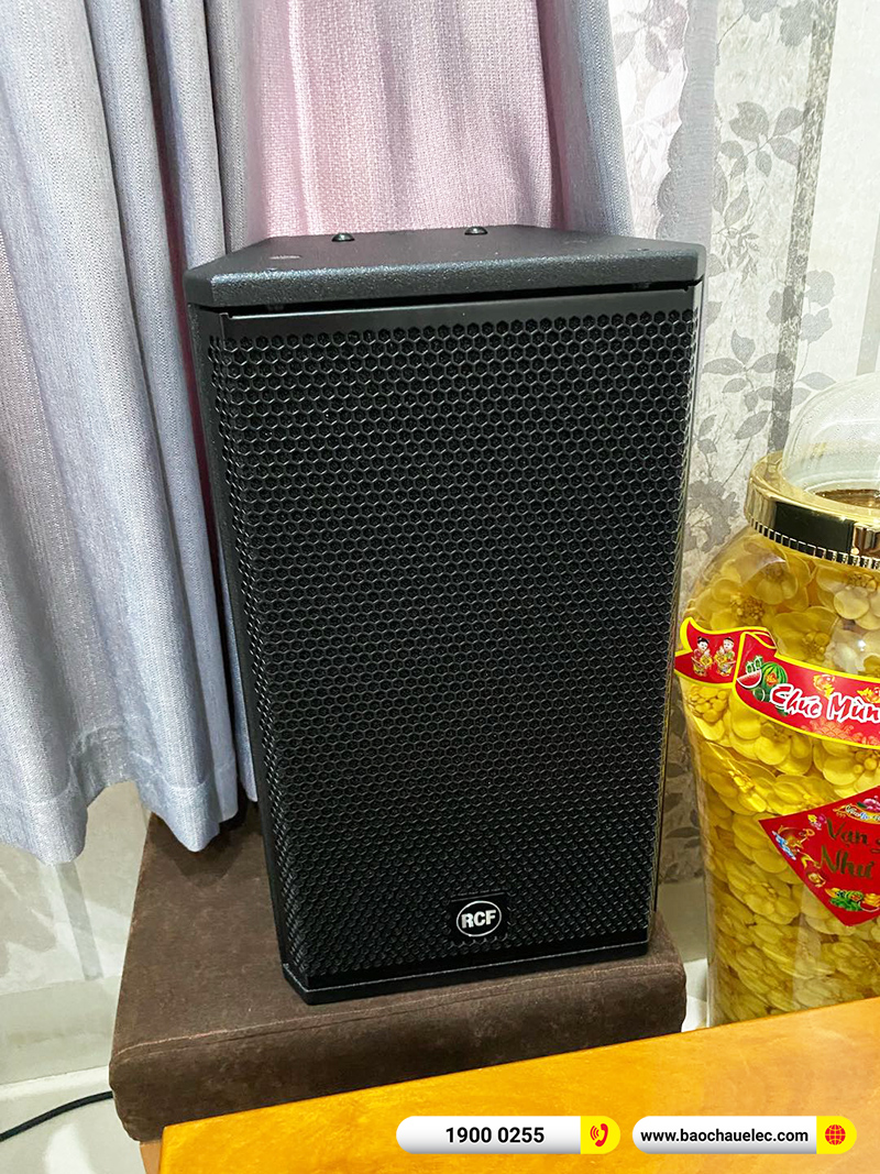 Lắp đặt dàn karaoke trị giá 46tr cho chị Hằng tại Đồng Nai (RCF X-Max 10, BPR-6200, BPR-5600, UGX12 Plus)