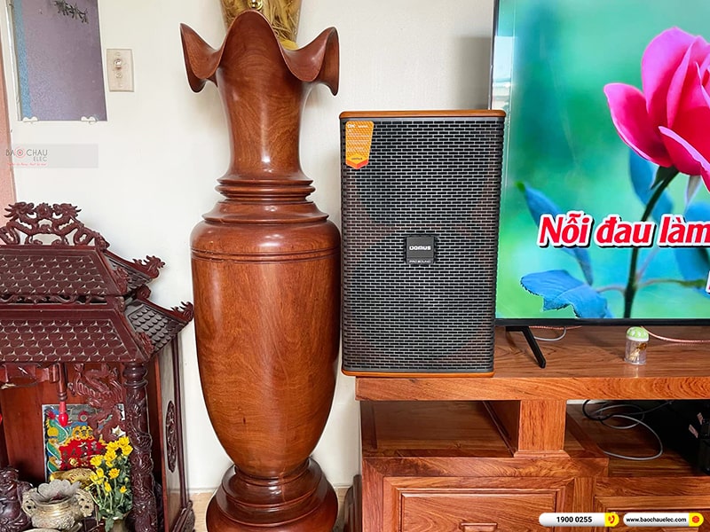 Lắp đặt dàn karaoke trị giá gần 40 triệu cho chị Hường tại Đồng Nai