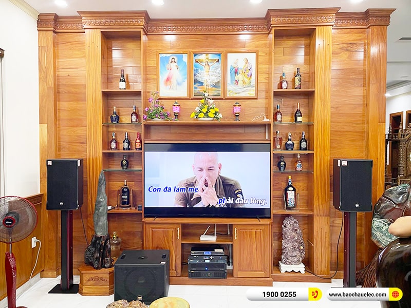 Lắp đặt dàn karaoke RCF gần 150tr cho anh Phú tại Đồng Nai (RCF CMAX 4112, IPS 2.5K, DAD 950, KSP-50, CSW-115, WB5000S,) 