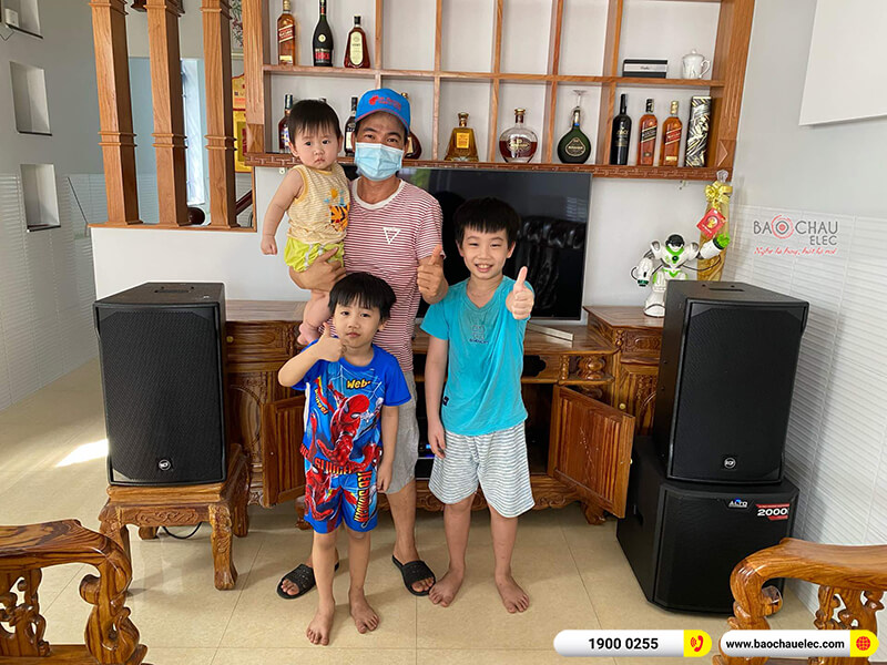 lắp đặt dàn karaoke gia đình anh Dũng tại Đồng Nai