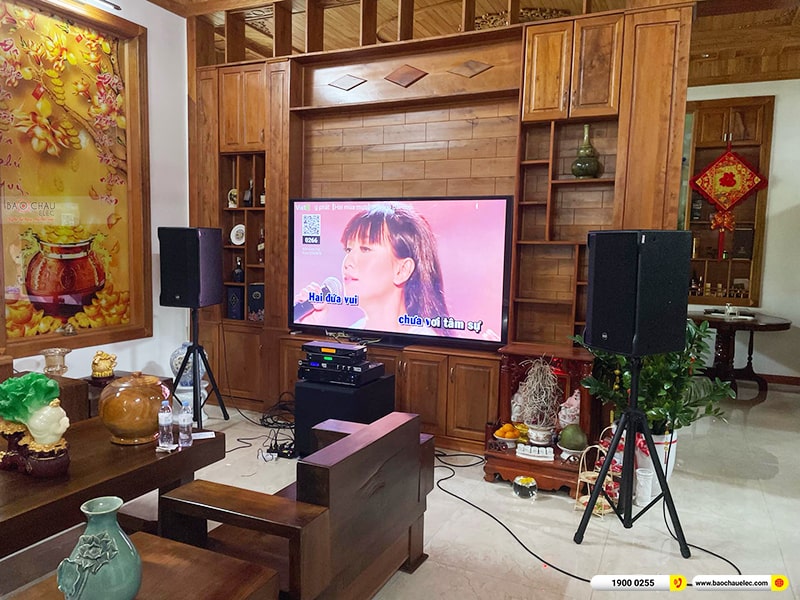 Lắp đặt dàn karaoke trị giá hơn 100 triệu cho chị Hằng tại Đồng Nai (RCF CMAX 4112, VM1020A, KX180A, Klipsch SPL150, 4K Plus. UGX12 Plus)