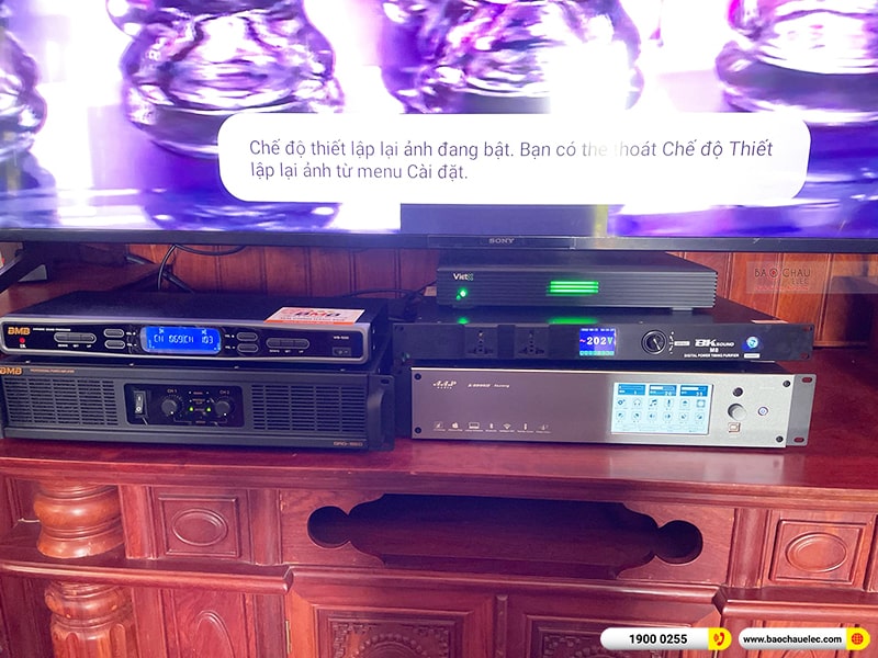 Lắp đặt dàn karaoke trị giá hơn 120 triệu cho anh Phương tại Đồng Nai 