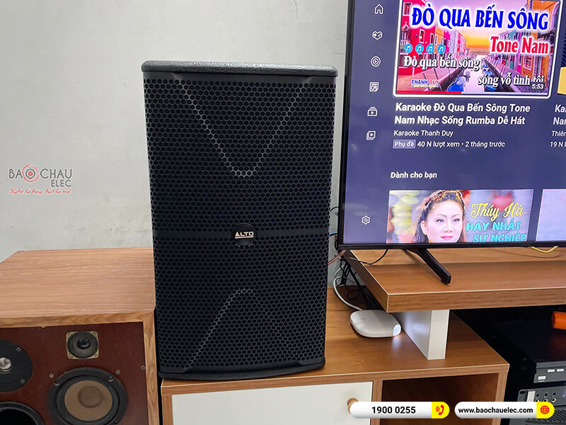 Lắp đặt dàn karaoke chị Hiền tại Đồng Nai