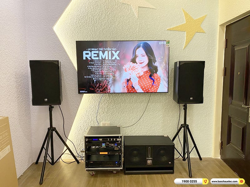 Lắp đặt dàn karaoke trị giá hơn 70 triệu cho chị Hương tại Đồng Nai (RCF EMAX 3112 MK2, VM830A, KX180A, BJ-W66 Plus, UGX12 Plus,…) 