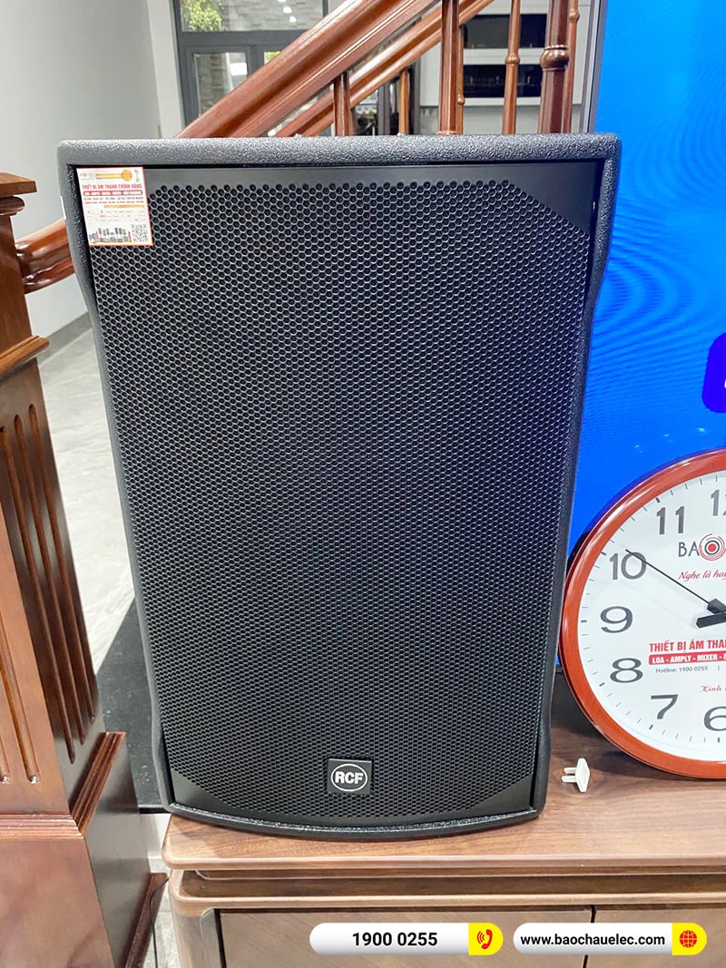 Lắp đặt dàn karaoke RCF hơn 67tr cho anh Bảo tại Đồng Nai (RCF EMAX 3112 MK2, VM840A, BPR-5600, W66 Plus, BJ-U600) 