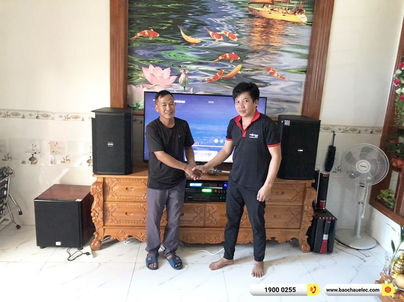 Lắp đặt dàn karaoke BIK hơn 44tr cho anh Chung tại Đồng Nai (BIK BSP 412II, CA-J602, BPR-5600, SW815, BJ-U550) 