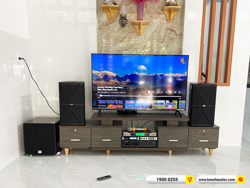 Lắp đặt dàn karaoke trị giá khoảng 30 triệu cho anh Đạo tại Đồng Nai (Alto AT1000II, VM420A, X6 Luxury, SW512B, UGX12) 