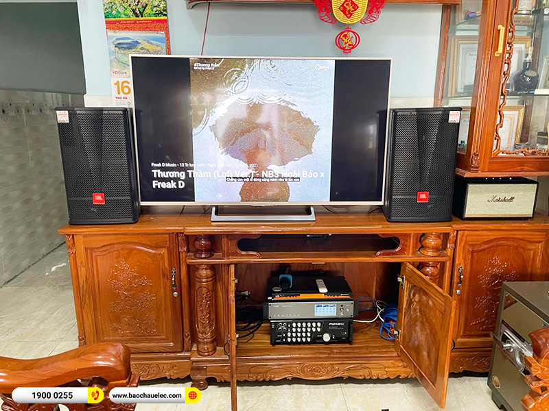 Nâng cấp dàn karaoke trị giá khoảng 30 triệu cho anh Hoàng tại Đồng Nai (JBL CV1070, APP K9900 Luxury) 