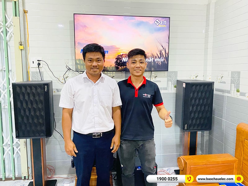 Lắp đặt dàn karaoke trị giá hơn 40 triệu cho anh Huy tại Đồng Nai (Denon DP-R312, VM620A, KX180A, Alto TX212S, UGX12 Plus) 