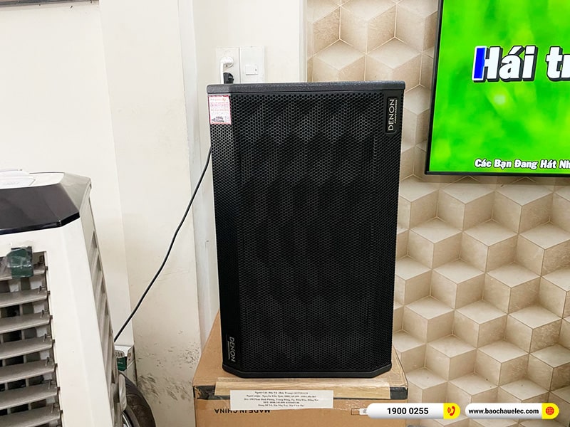 Lắp đặt dàn karaoke Denon hơn 32tr cho anh Linh tại Đồng Nai (Denon DP-R312, BKSound DKA 8500, SW715B)