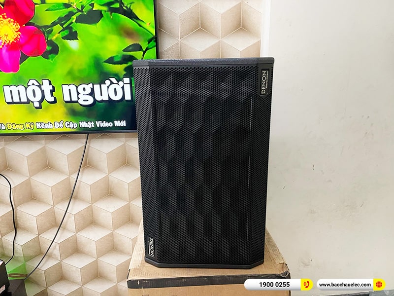 Lắp đặt dàn karaoke Denon hơn 32tr cho anh Linh tại Đồng Nai (Denon DP-R312, BKSound DKA 8500, SW715B)