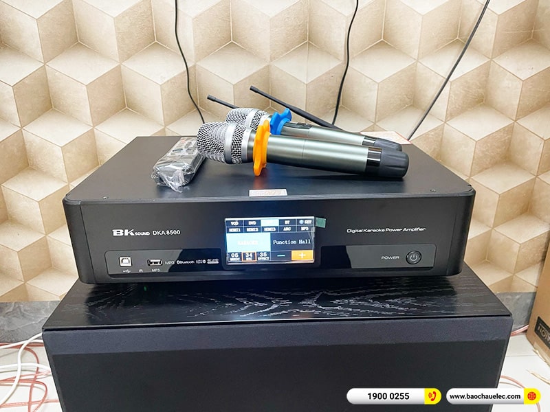 Lắp đặt dàn karaoke Denon hơn 32tr cho anh Linh tại Đồng Nai (Denon DP-R312, BKSound DKA 8500, SW715B)