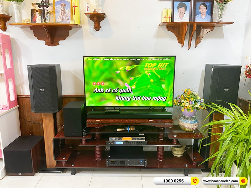 Lắp đặt dàn karaoke trị giá hơn 40 triệu cho anh Mẫn tại Đồng Nai (Denon DN-510, VM420A, X5 Plus, JBL A100P, UGX12 Gold) 