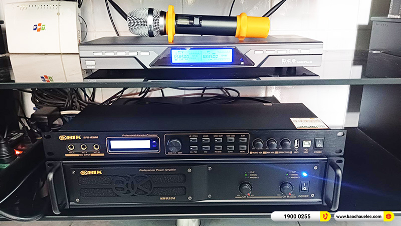 Lắp đặt dàn karaoke trị giá hơn 20 triệu cho anh Minh tại Đồng Nai (Denon DP-R312, VM620A, BPR-8500, U900 Plus X) 
