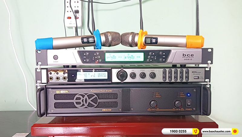 Lắp đặt dàn karaoke trị giá hơn 30 triệu cho anh Ngọc tại Đồng Nai (BIK BJ-S968, VM620A, X6 Luxury, SW612B, UGX12, BKSound M8)