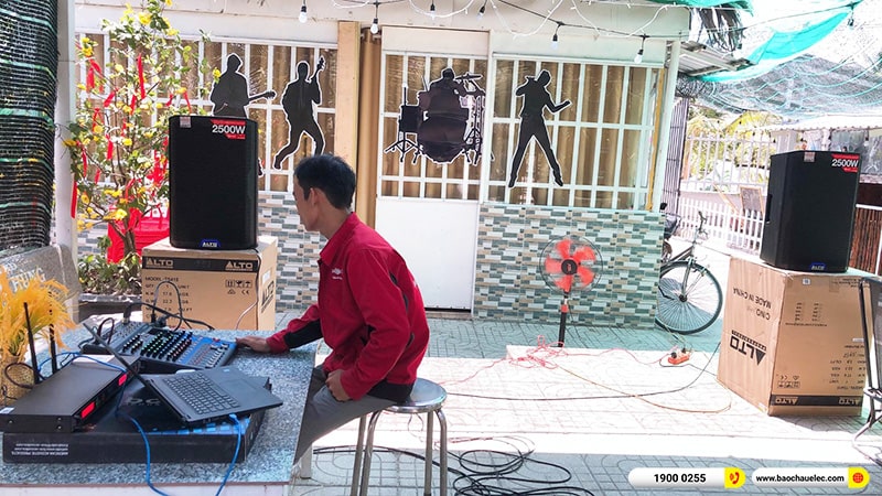 Lắp đặt dàn karaoke trị giá hơn 40 triệu cho anh Phú tại Đồng Nai (Alto TS415, Yamaha MG12XU, BCE VIP6000) 