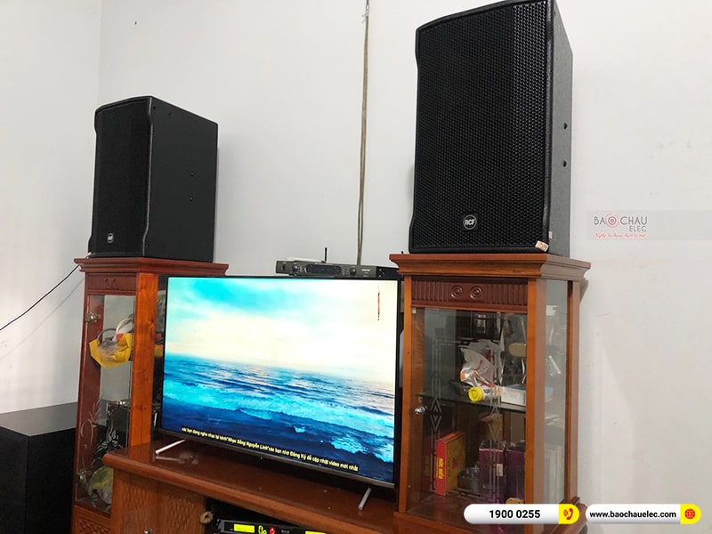 Lắp đặt dàn karaoke trị giá gần 100 triệu cho anh Phú tại TPHCM