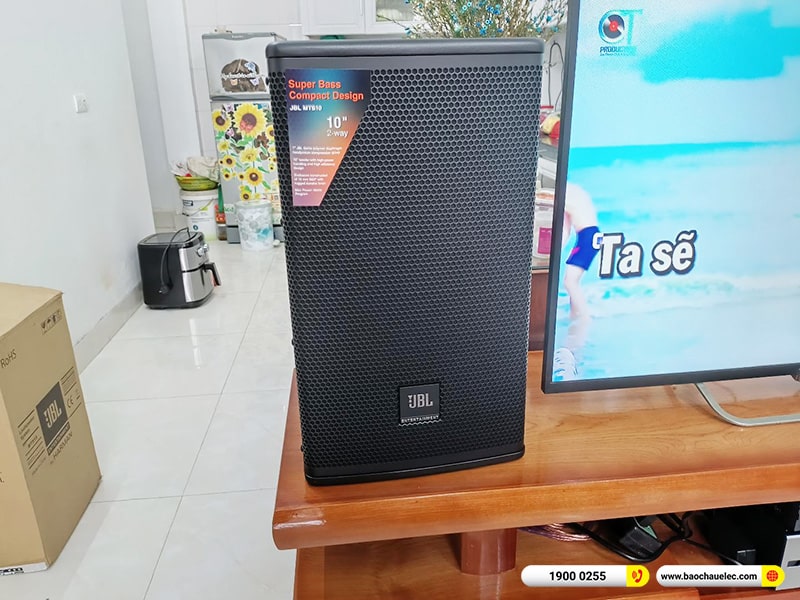 Lắp đặt dàn karaoke trị giá hơn 30 triệu cho anh Phương tại Hà Nội (JBL MTS10, BKSound DP4500, U900 Plus X) 