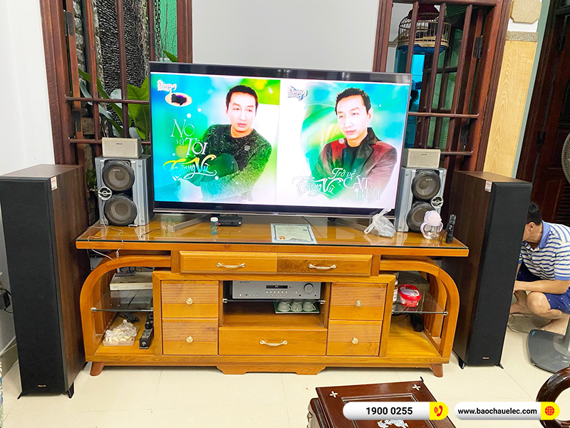 Lắp đặt dàn nghe nhạc, xem phim trị giá hơn 30 triệu cho anh Quang tại Đồng Nai (Klipsch RP-6000R II, Cambridge Audio AXR100) 