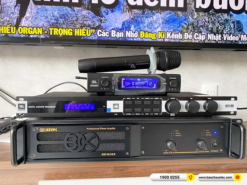 Lắp đặt dàn karaoke trị giá gần 90 triệu cho anh Sơn tại Đồng Nai (RCF CMAX 4110, VM1020A, KX180A, Pasion 12SP, JBL VM300) 