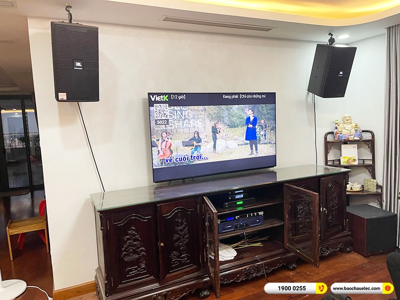 Lắp đặt dàn karaoke JBL hơn 81tr cho anh Thành tại Hà Nội (JBL KP4010 G2, Crown T5, KX180A, A120P, VM300,…)