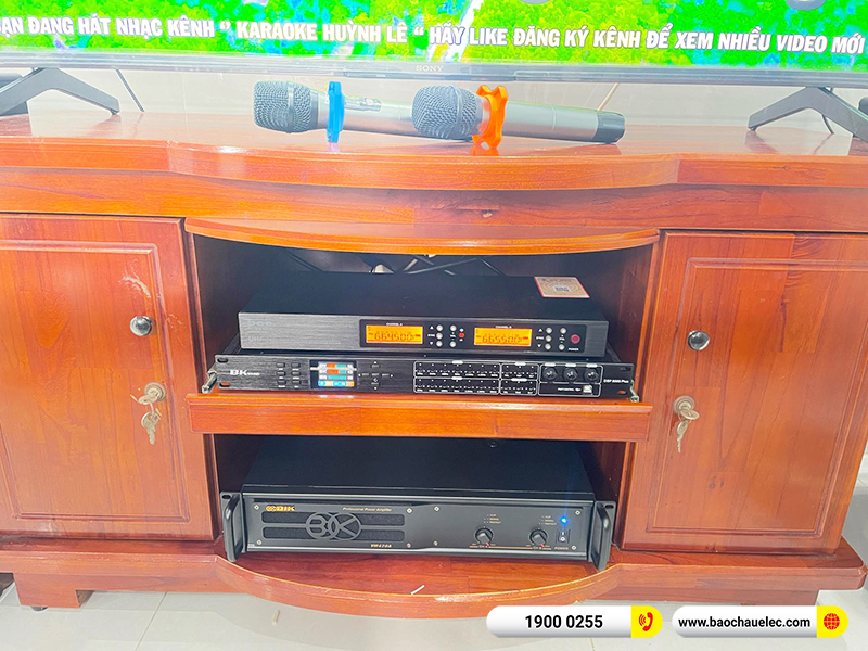 Lắp đặt dàn karaoke trị giá khoảng 20 triệu cho anh Thọ tại Đồng Nai (BIK BJ-S668, VM420A, DSP-9000 Plus, U900 Plus Ver 2) 