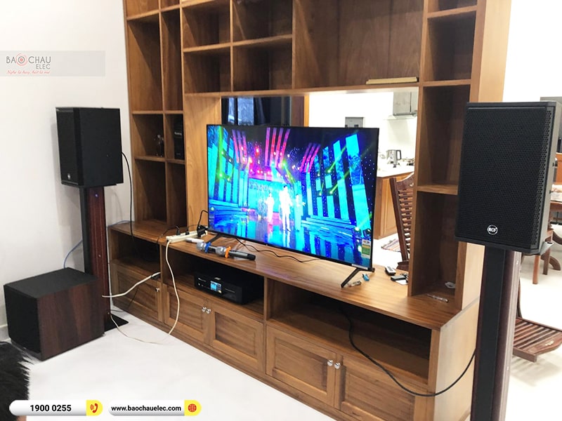 Lắp đặt dàn karaoke trị giá hơn 50 triệu cho anh Thông tại Đồng Nai (RCF X-MAX 10, BKSound DKA 8500, JBL A120P) 